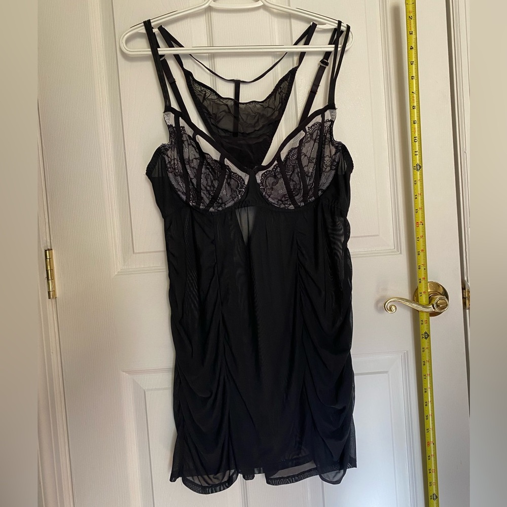 Sexy teddy with thong